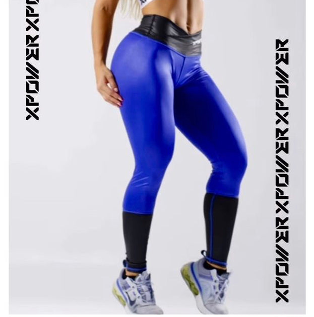 Leggings metalizado