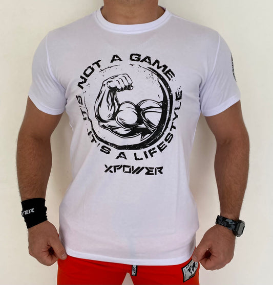 Playera manga corta