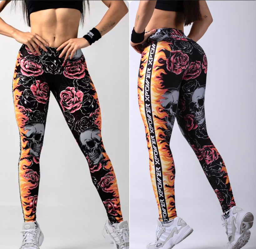 Leggings calavera