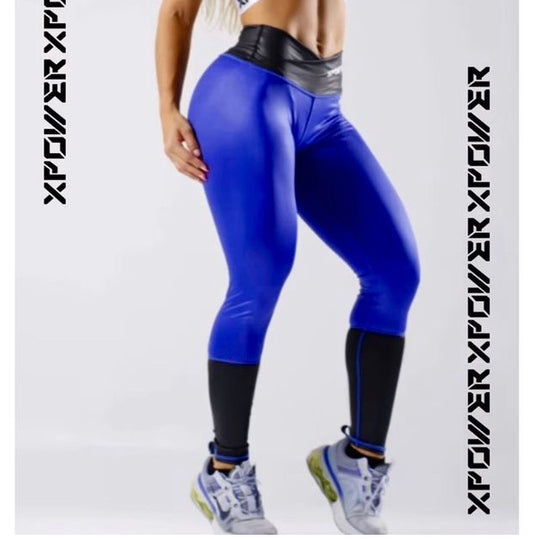 Leggings metalizado