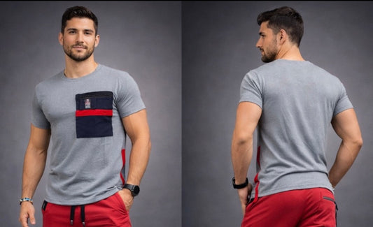 Playera manga corta